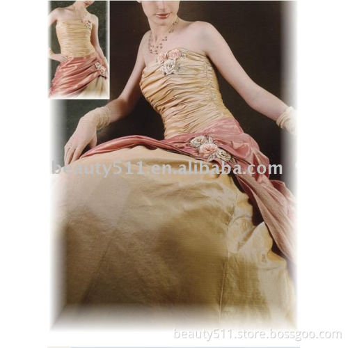 wedding dress, bridal gown BMW-07